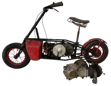 1940S EXCELSIOR BRITISH PARATROOPER WELBIKE