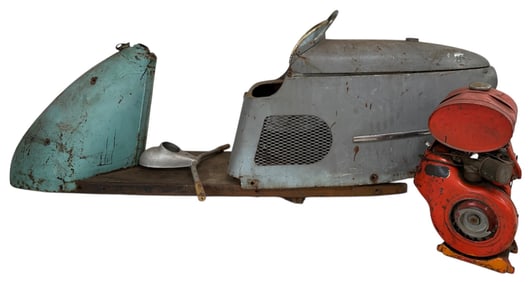 SALSBURY MODEL 85 SCOOTER ENGINE & PARTS