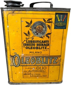 ITALIAN OLEOBLITZ 6-LITER MOTOR OIL CAN