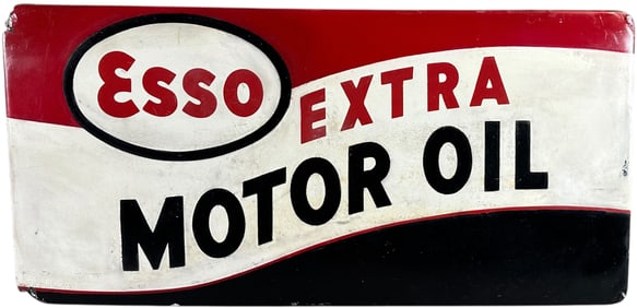 PORCELAIN ESSO EXTRA MOTOR OIL