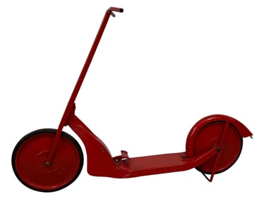 UNUSUAL STEEL CHAIN-DRIVEN SCOOTER