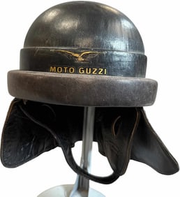 ITALIAN 1964 MOTO GUZZI MOTORCYLE HELMET