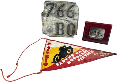 ITALIAN MOTORCYCLE RACING EPHEMERA