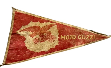 SMALL MOTO GUZZI RACING PENNANT