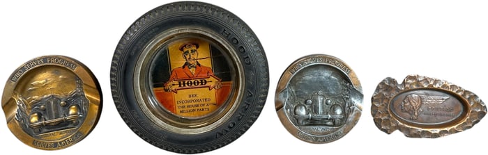FOUR AUTOMOTIVE COMPANY PROMOTIONAL ASHTRAYS