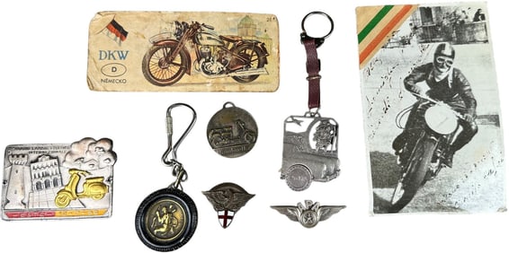 ITALIAN MOTORCYCLE RACING EPHEMERA AWARDS