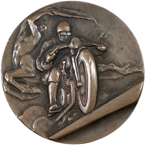 ITALIAN MOTORCYCLE RACE TOKEN