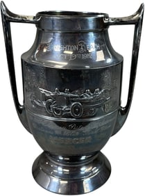 1912 BRIGHTON BEACH 1ST PLACE SILVER PLATE TROPHY