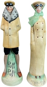 SCHAFER & VATER DRIVER COUPLE FIGURINES