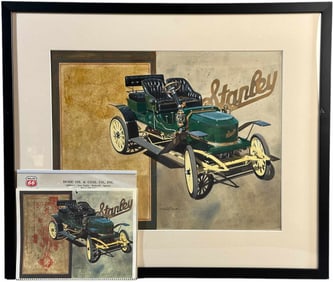 FRAMED T. HOYNE ORIGINAL STUDEBAKER