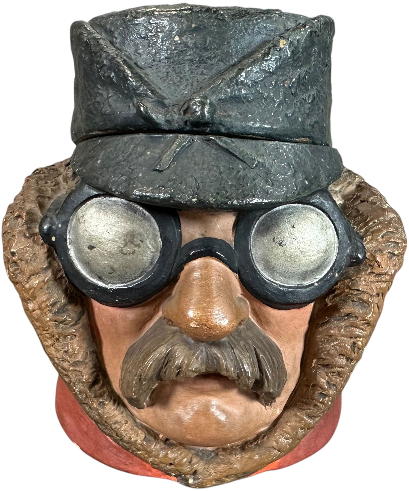 WINTER RACER CERAMIC TOBACCO JAR (1 of 6)