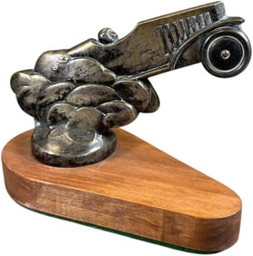RACE CAR SCREW-ON RADIATOR CAP ORNAMENT