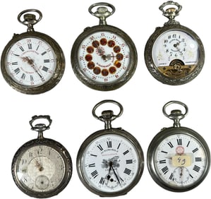 AUTOMOTIVE THEME POCKET WATCHES