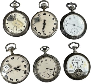 AUTOMOTIVE THEME POCKET WATCHES