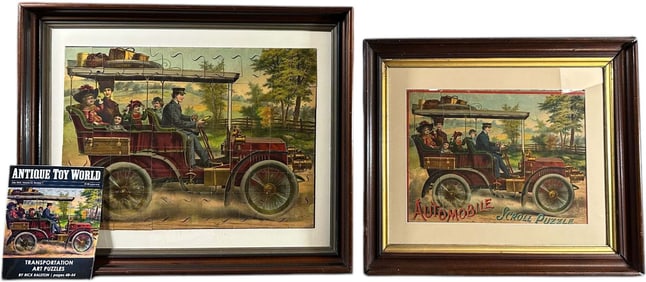 FRAMED A DRIVE IN THE COUNTRY PUZZLE