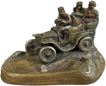 BRONZE AUTOMOTIVE THEME PAPERWEIGHT