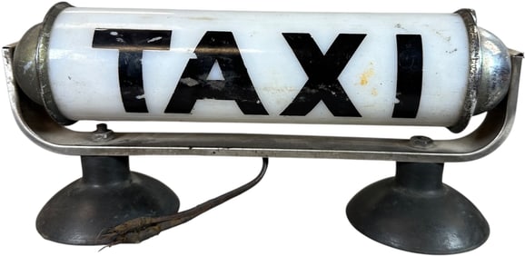 TAXI ON DUTY SUCTION CUP CAB LIGHT