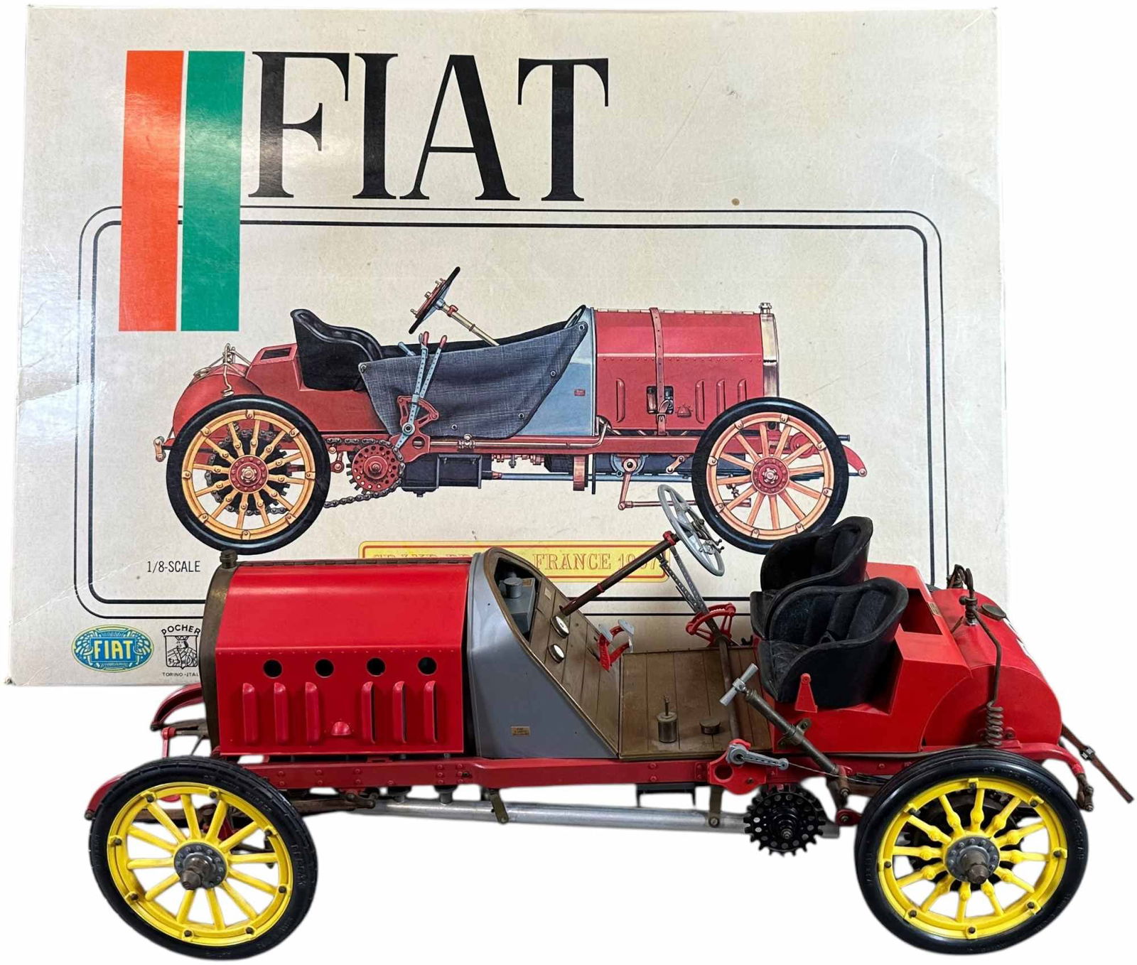 MEBETOYS 　A-16 FIAT 124 B8 1:43 MEBETOYS ITALY A-16 A16 A 16 FIAT 124 MET. GREEN