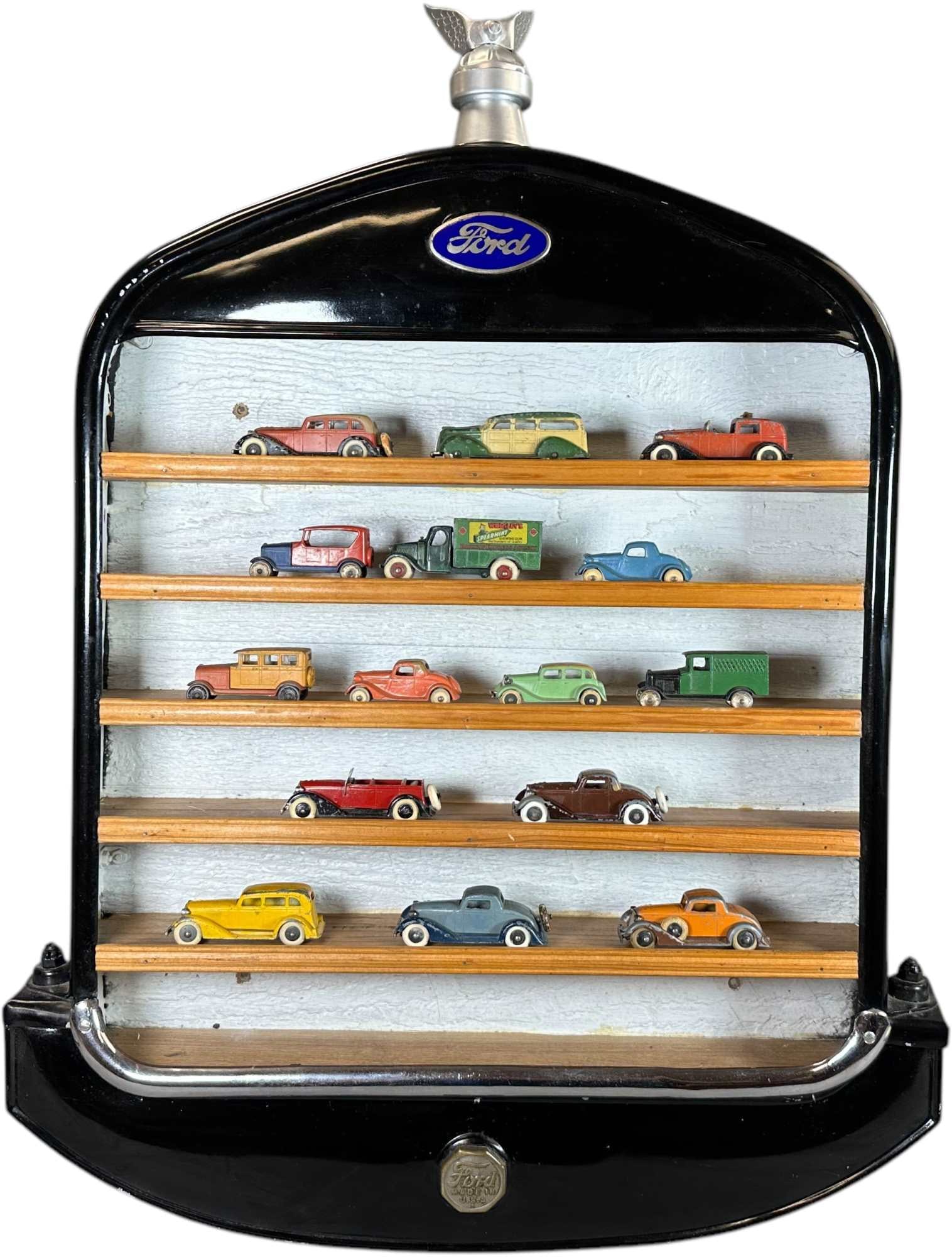 FORD RADIATOR COVER WALL DISPLAY SHELF (1 of 4)