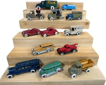 TOOTSIETOY RUBBER TIRE VEHICLE ASSORTMENT