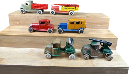 TOOTSIETOY RUBBER TIRE VEHICLES