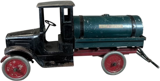 BUDDY L TANK LINE SPRINKLER TRUCK