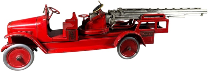 BUDDY L AERIAL LADDER TRUCK