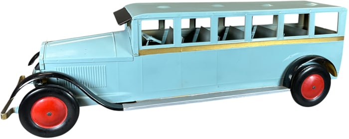 RARE TURNER 1926 PRESSED STEEL BUS