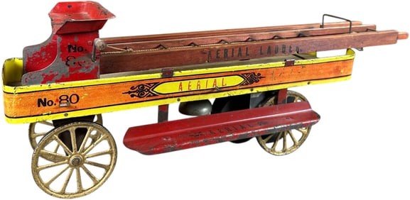 RARE MASON AND PARKER AERIAL LADDER TRUCK