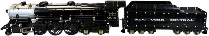 GILBERT ERECTOR NEW YORK CENTRAL LOCO & TENDER