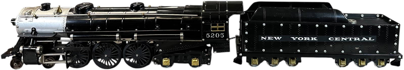 GILBERT ERECTOR NEW YORK CENTRAL LOCO & TENDER: 454. GILBERT ERECTOR NEW YORK CENTRAL LOCO & TENDER | 26" l. loco | Includes additional parts, (Excellent Condition) | $700 - $1,400