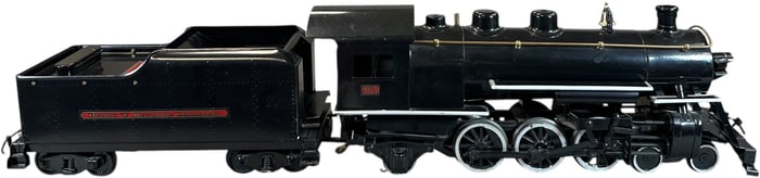 BUDDY L OUTDOOR RR LOCOMOTIVE & TENDER