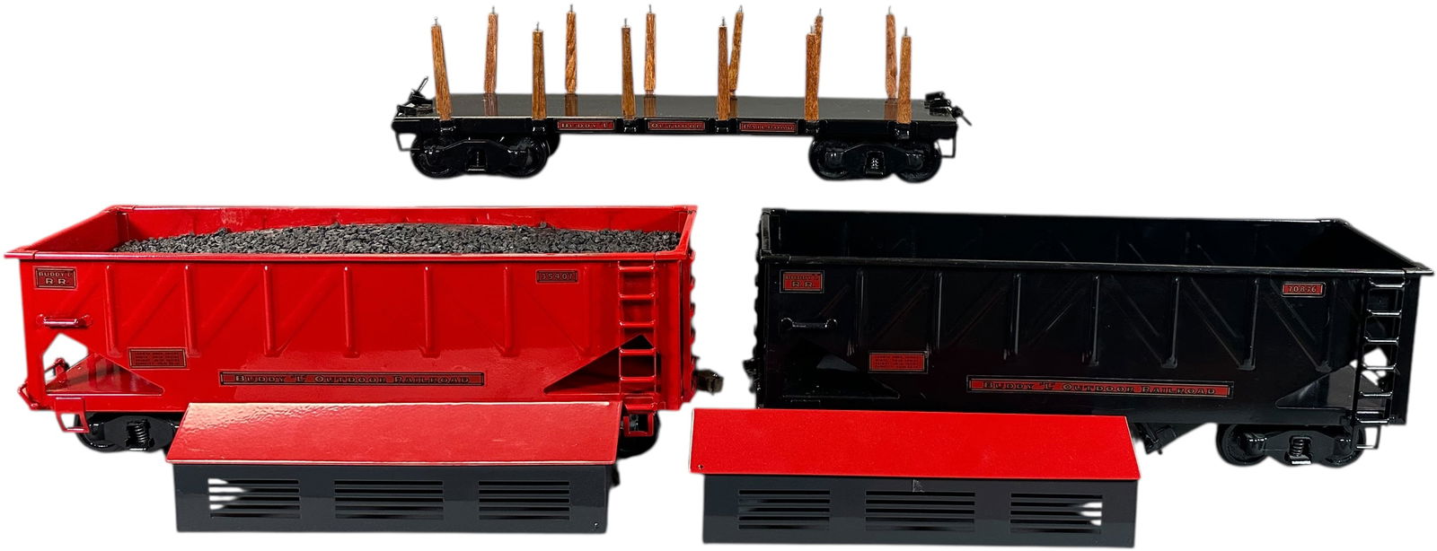 BUDDY L OUTDOOR RR CARS & PARTS (1 of 6)