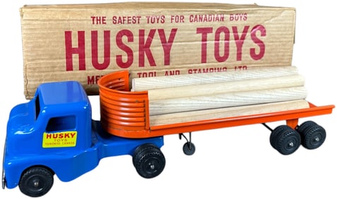 BOXED HUSKY TOYS CANADA LOG HAULER