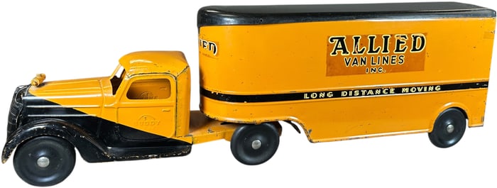 BUDDY L ALLIED VAN LINES MOVING TRUCK