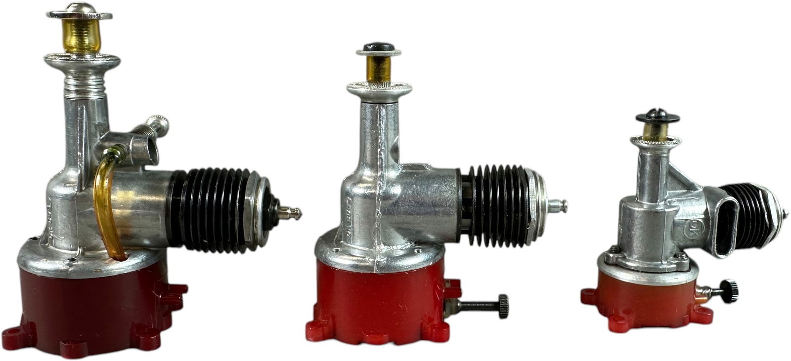 THREE OK CUB MODEL AIRPLANE ENGINES (1 of 3)