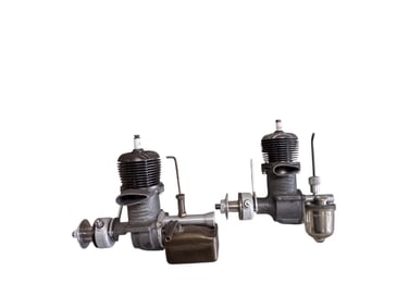 TWO SPARK IGNITION GAS-POWERED MODEL ENG.