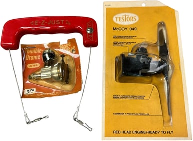 MODEL AIRPLANE ENGINES IN ORIGINAL PACKAGING