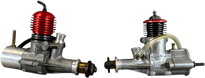 TWO MCCOY MODEL AIRPLANE ENGINES