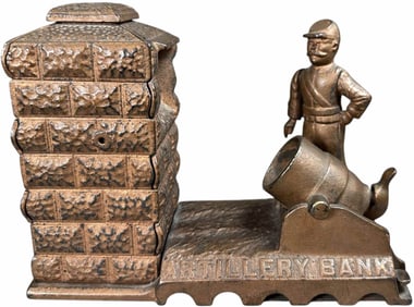 ARTILLERY MECHANICAL BANK