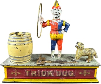 TRICK DOG MECHANICAL BANK