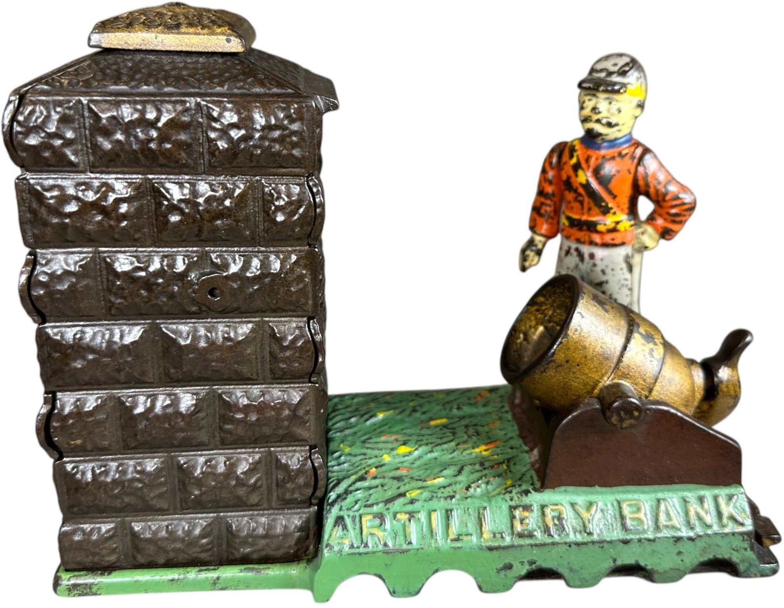 ARTILLERY MECHANICAL BANK - CONFEDERATE (1 of 7)