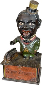 STUMP SPEAKER MECHANICAL BANK