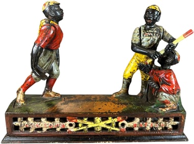 THE BASEBALL MECHANICAL BANK