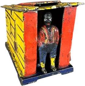 CABIN MECHANICAL BANK - YELLOW