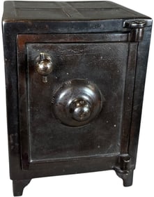 UNUSUAL FAUX DIAL SAFE STILL BANK