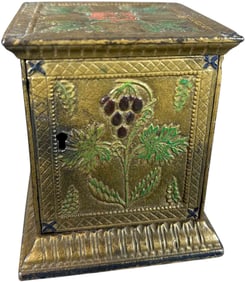 JE STEVENS FLORAL SAFE STILL BANK