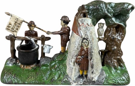 BOY SCOUT MECHANICAL BANK