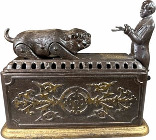 IVES BULLDOG SAVINGS BANK MECHANICAL BANK
