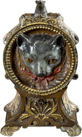 CAT AND MOUSE MECHANICAL BANK